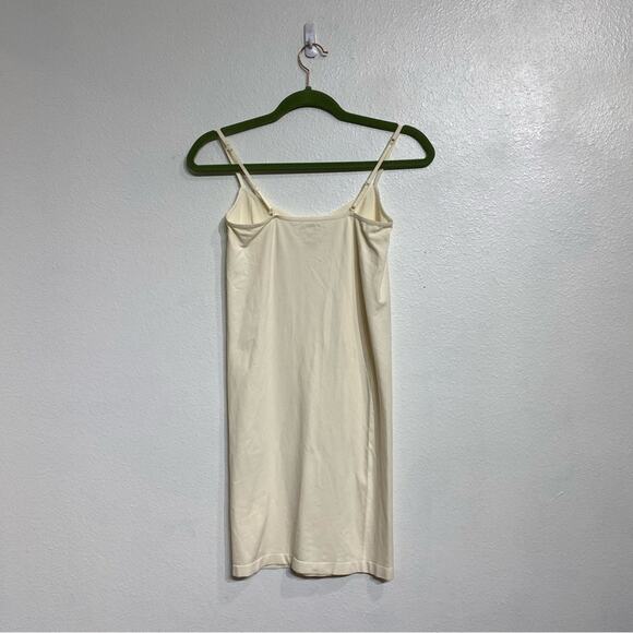 Free People Cream Seamless Bodycon Slip Sz M/L NWOT - Picture 7 of 10